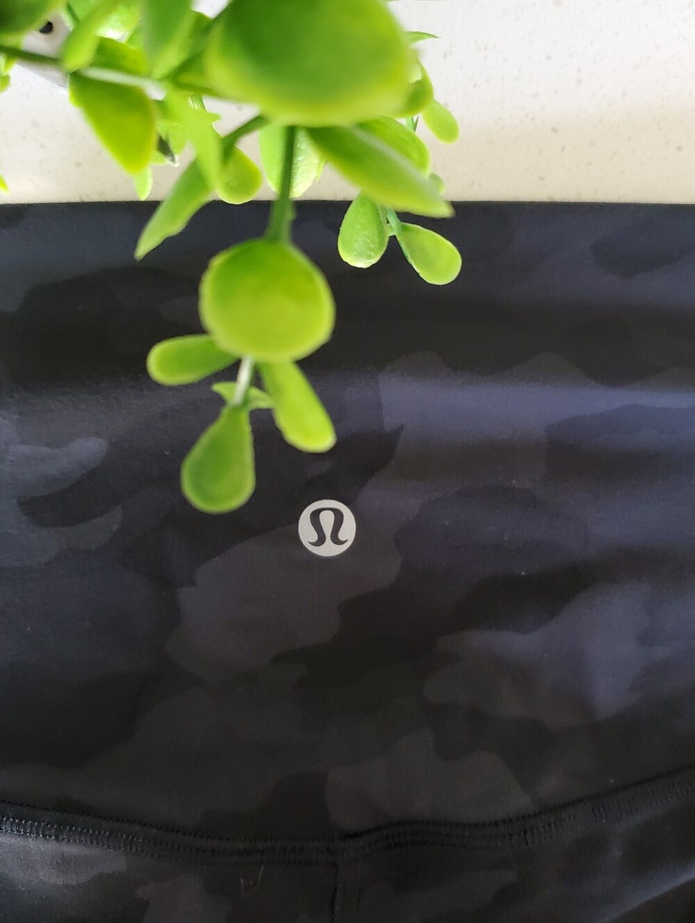 lululemon athletica Black/Camo High-Rise Leggings